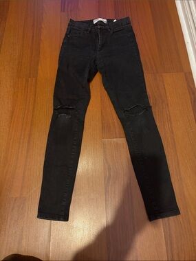 Garage Black Ripped Women’s Skinny Jeans